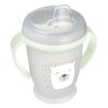 LOVI Cseppmentes itatópohár világító fogantyúval 250 ml BUDDY BEAR 6hó+