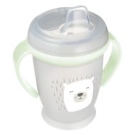   LOVI Cseppmentes itatópohár világító fogantyúval 250 ml BUDDY BEAR 6hó+