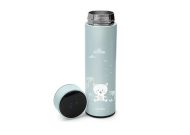   Nuvita termosz digitális hőmérséklet kijelzővel 500ml - light blue