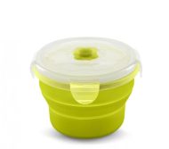 Nuvita összecsukható szilikon tányér 230ml - zöld