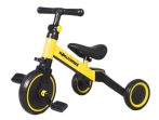   Mama Kiddies Ethan MultiTrike 2az1-ben futóbiciklivé alakítható tricikli sárga színben