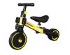 Mama Kiddies Ethan MultiTrike 2az1-ben futóbiciklivé alakítható tricikli sárga színben