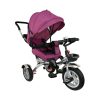 Mama Kiddies full extrás fektethető 4az1-ben tricikli tolókarral és lábtartóval pink színben (360°-ban forgatható ülés)