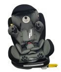   ISOFIX-es 360°-ban forgatható Mama Kiddies Murphy biztonsági autósülés (0-36 kg) szürke-fekete színben ajándék napvédővel