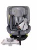 ISOFIX-es 360°-ban forgatható Mama Kiddies® iSize Capry biztonsági autósülés (40 -150 cm) szürke színben + Ajándék