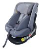 ISOFIX-es 360°-ban forgatható Mama Kiddies® iSize Capry biztonsági autósülés (40 -150 cm) szürke színben + Ajándék