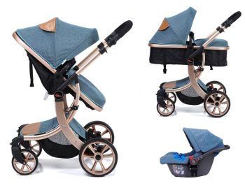 Mama Kiddies Sun Leon: jeans 3az1-ben babakocsi kiegészítőkkel