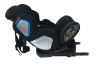 ISOFIX-es 360°-ban forgatható Mama Kiddies Champion biztonsági autósülés (0-36 kg) sötétszürke színben ajándék napvédővel