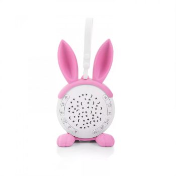 Chipolino hordozható altató nyuszi - pink