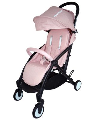 Mama Kiddies Go-Go Pink dönthető sport babakocsi