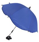   Univerzális esernyő/napernyő babakocsira kék színben - 65 cm