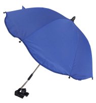   Univerzális esernyő/napernyő babakocsira kék színben - 65 cm