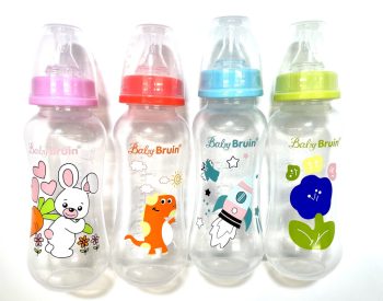 1 db Baby Bruin cumisüveg 240 ml + Ajándék - rózsaszín