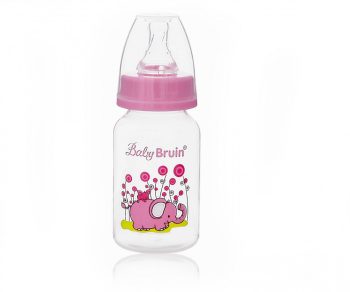 1 db Baby Bruin cumisüveg 120 ml + Ajándék - rózsaszín