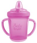 Baby Bruin Tanuló pohár kupakos 270 ml - rózsaszín