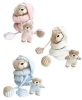 Baby Bruin Plüss maci spirál - kék színben Baby Bruin Plüss maci spirál - kék színben