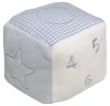 Baby Bruin plüss csörgő kocka 8*8*8 - kék Baby Bruin plüss csörgő kocka 8*8*8 - kék