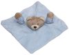 Baby Bruin macikás báb plüss kendő 20*20 cm - kék Baby Bruin macikás báb plüss kendő 20*20 cm - kék