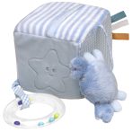   Baby Bruin plüss kocka tengeri állatok 3D 10x10x10 cm - kék