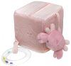 Baby Bruin plüss kocka tengeri állatok 3D 10x10x10 cm - rózsaszín