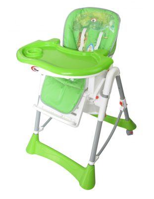 Mama Kiddies Star zöld erdei mintás multifunkciós etetőszék + Ajándék