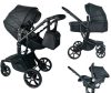 Mama Kiddies® New York 3az1-ben multifunkciós babakocsi kiegészítőkkel fekete színben + ajándék Mama Kiddies® New York 3az1-ben multifunkciós babakocsi kiegészítőkkel fekete színben + ajándék