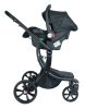 Mama Kiddies® New York 3az1-ben multifunkciós babakocsi kiegészítőkkel fekete színben + ajándék