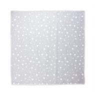 Lorelli Muszlin takaró 80x80 cm- Grey With Stars
