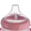 Canpol babies Csöpögésmentes itatópohár szilikon ivócsőrrel LOVE&SEA 180ml rózsaszín