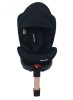 ISOFIX-es 360°-ban forgatható Mama Kiddies Baby Pilot biztonsági autósülés (0-36 kg) fekete színben ajándék napvédővel