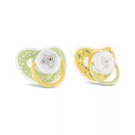 Baby Care cumi kupakkal 2 db 6M+ Yellow/Green