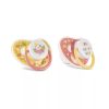 Baby Care cumi kupakkal 2 db 6M+ Yellow/Pink