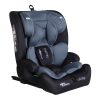 Mama Kiddies® i-Fix Journey 2 az 1-ben biztonsági autósülés (76–150 cm) Szürke / Fekete színben