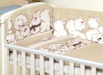   Mama Kiddies Baby Bear 180°-os rácsvédő jegesmaci bézs színben