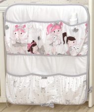   Mama Kiddies Baby Bear zsebes tároló fehér színben balett mintával