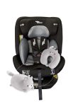   ISOFIX-es 360°-ban forgatható Mama Kiddies iSize Capry biztonsági autósülés (40 -150 cm) fekete színben + Ajándék