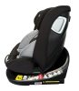 ISOFIX-es 360°-ban forgatható Mama Kiddies iSize Capry biztonsági autósülés (40 -150 cm) fekete színben + Ajándék