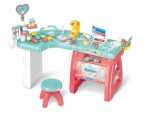   BOXING DAY - Mama Kiddies 27 részes full extrás orvosi asztal székkel és rengeteg extrával pink-kék színben