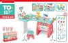 BOXING DAY - Mama Kiddies 27 részes full extrás orvosi asztal székkel és rengeteg extrával pink-kék színben