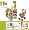 Mama Kiddies 60 részes 82 cm magas Luxury játék szupermarket kiegészítőkkel kék színben