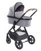 Mama Kiddies® PRIMO 4az1-ben multifunkciós babakocsi szürke színben + Ajándék