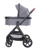 Mama Kiddies® PRIMO 4az1-ben multifunkciós babakocsi szürke színben + Ajándék