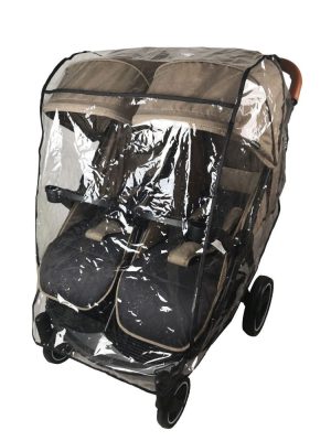 Esővédő Mama Kiddies TWIN JAM ikerbabakocsihoz Esővédő Mama Kiddies TWIN JAM ikerbabakocsihoz