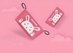   Mama Kiddies többzsebes rendszerező babakocsi táska pink színben