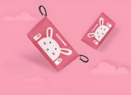   Mama Kiddies többzsebes rendszerező babakocsi táska pink színben