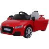 Audi TT RS Roadster elektromos autó távirányítóval piros színben (dupla motor és akkumulátor)