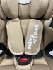 ISOFIX-es 360°-ban forgatható Mama Kiddies Murphy Bear biztonsági autósülés (40-150 cm iSize) bézs-barna színben ajándék napvédővel