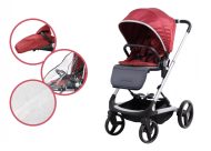   BOXING DAY - Mama Kiddies ISmart sport babakocsi kiegészítőkkel piros színben + ajándék lábzsák