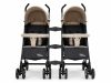 Mama Kiddies® Vento sport ikerbabakocsi bézs/szürke színben + Ajándék esővédők Mama Kiddies® Vento sport ikerbabakocsi bézs/szürke színben + Ajándék esővédők