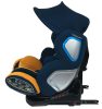 BOXING DAY - ISOFIX-es 360°-ban forgatható Mama Kiddies Champion biztonsági autósülés (0-36 kg) kék-sárga színben ajándék napvédővel